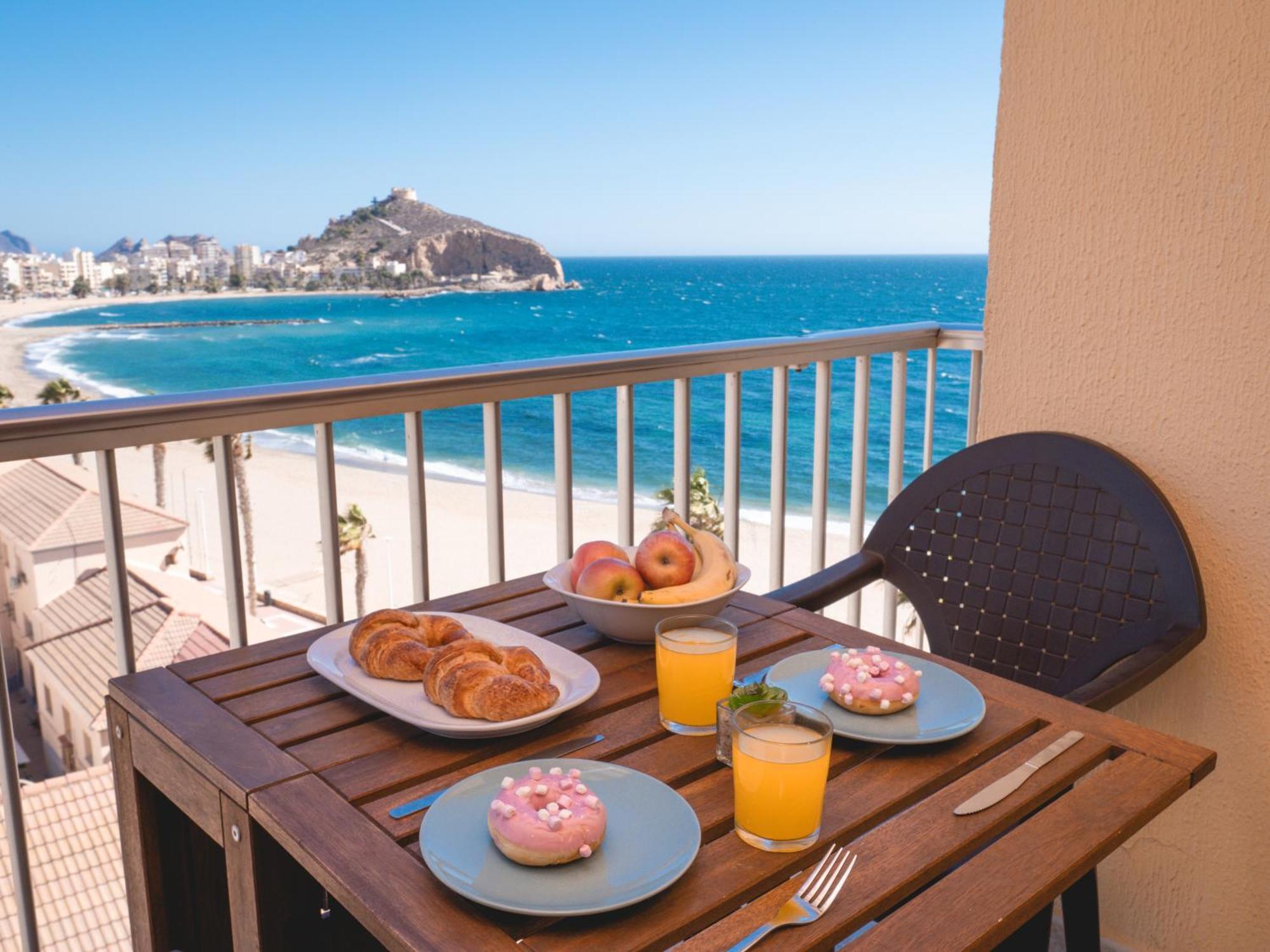 Frente Al Mar Con Garaje Y Wifi - By Aloha Palma Apartment Aguilas Luaran gambar