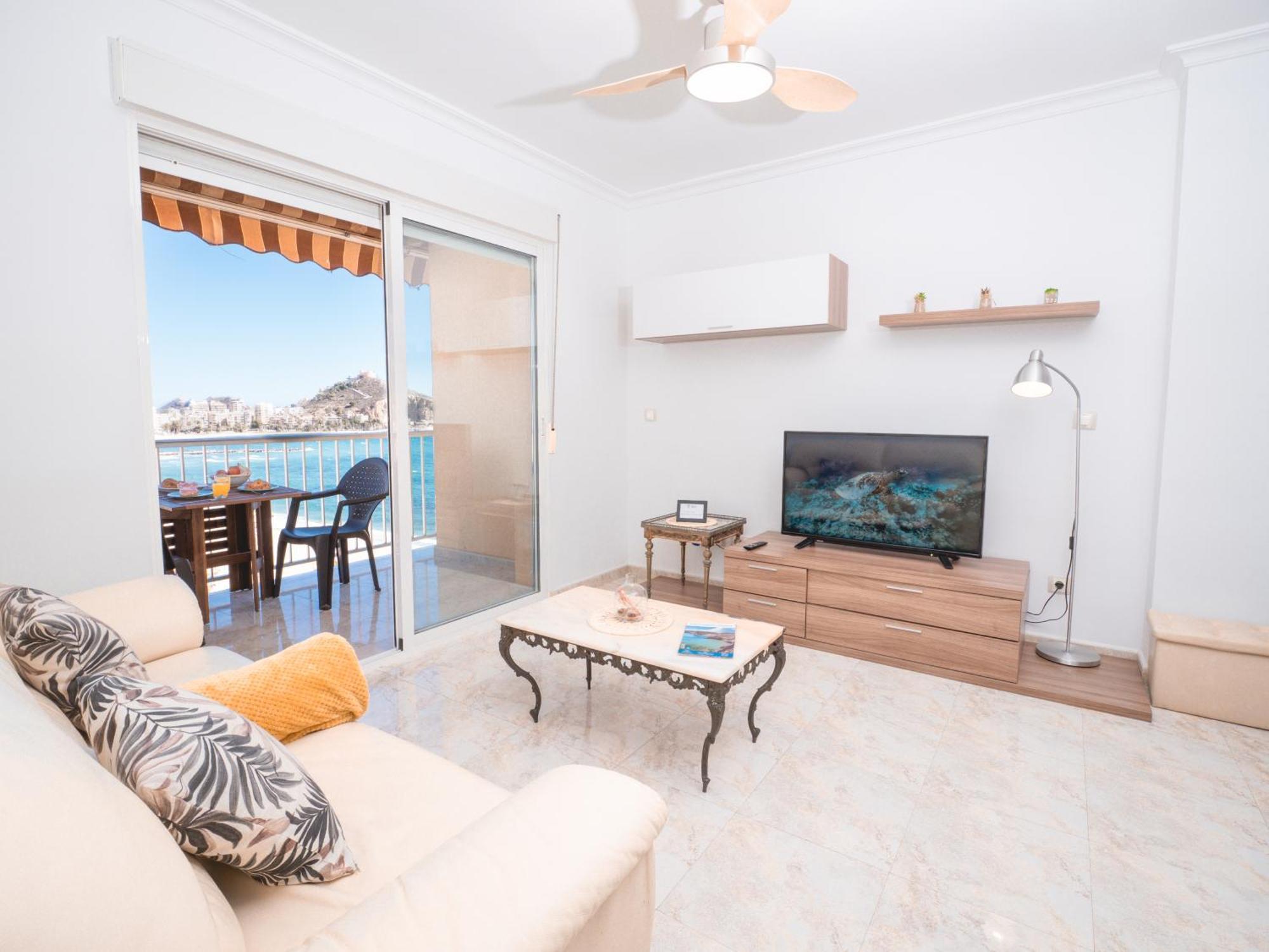 Frente Al Mar Con Garaje Y Wifi - By Aloha Palma Apartment Aguilas Luaran gambar